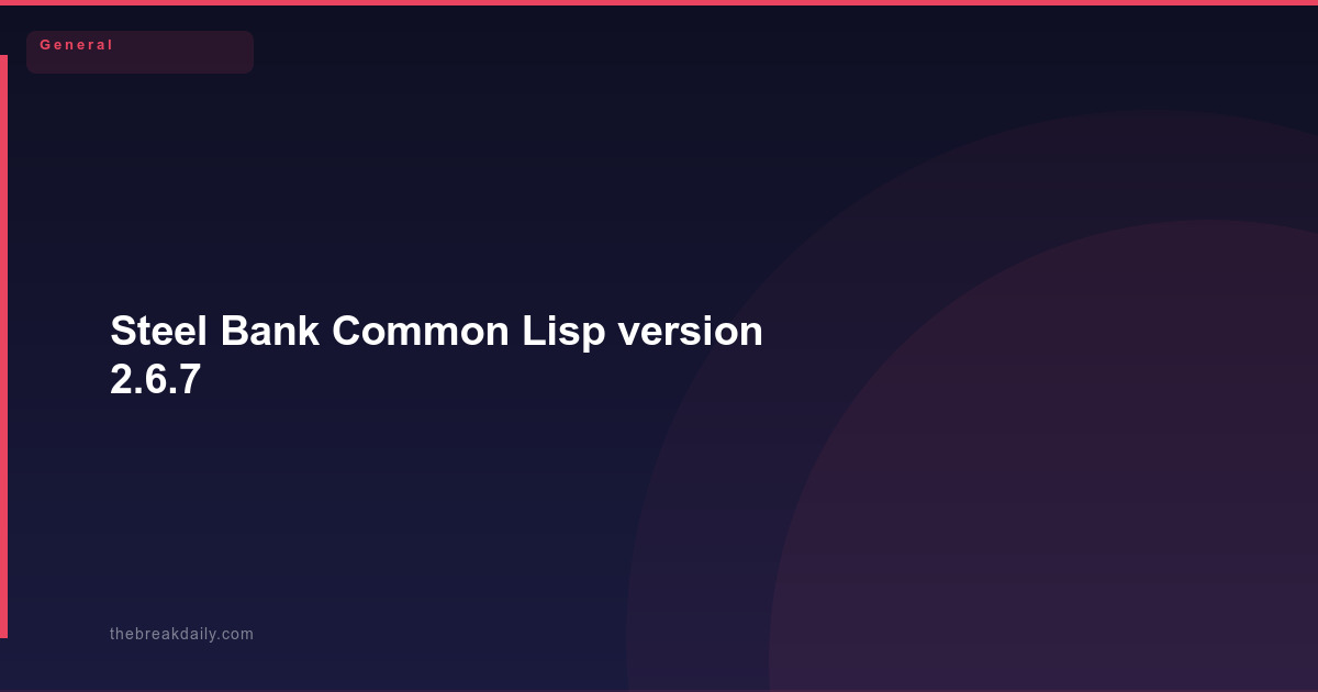 How SBCL's SB-MANUAL Could Revolutionize Developer Documentation